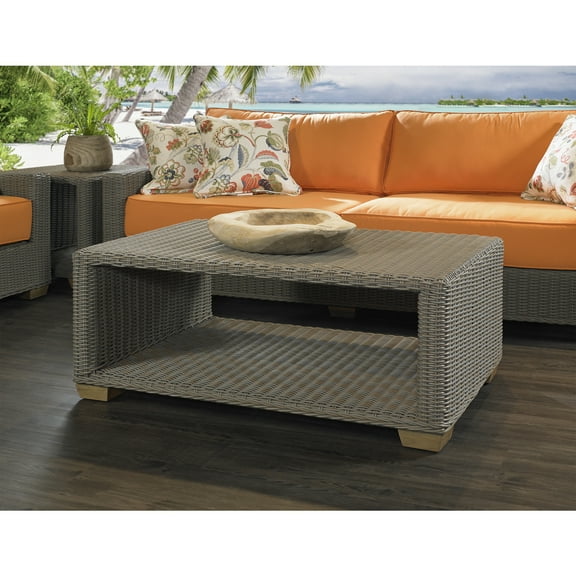 Padma's Plantation Nautilus Outdoor Coffee Table