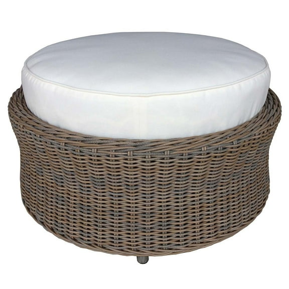 Padma's Plantation Outdoor Barbados Ottoman