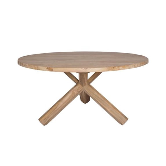 Padma's Plantation Outdoor Bora-Bora Chat Teak Table