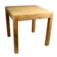 thumbnail image 1 of Padma's Plantation Rustic Teak Outdoor Dining Table 31.5 X 31.5, 1 of 9