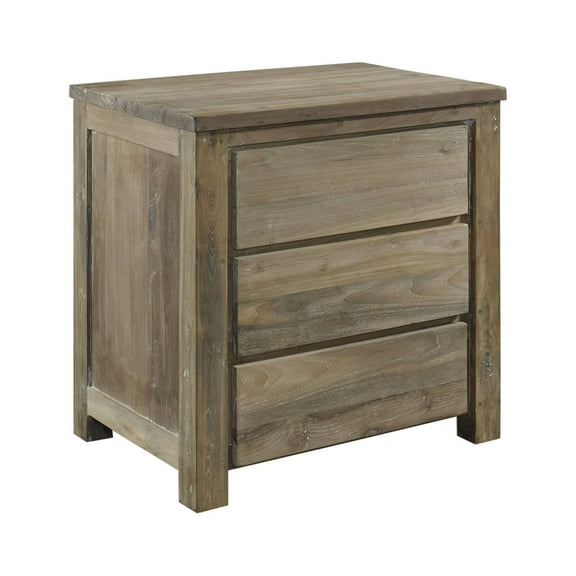 Padma's Plantation Stockholm Reclaimed Teak End Table in Natural