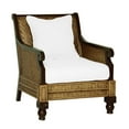 thumbnail image 1 of Padma's Plantation Trinidad Wood Armchair in Natural Antique, 1 of 5