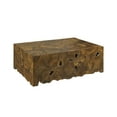 thumbnail image 1 of Padmas Plantation ROT05-RCT 16.54 x 47.24 x 31.5 in. Teak Root Rectangular Coffee Table, Natural, 1 of 2