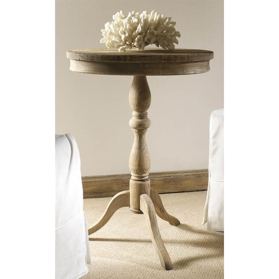 Padmas Plantation Salvaged Wood Round Side Table