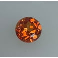 thumbnail image 1 of Padpardscha Sapphire Round Orange Color Lab Created Loose Gemstone assorted sizes and packs, 1 of 1
