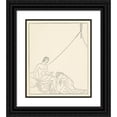 thumbnail image 1 of Padraic Colum 20x23 Black Ornate Framed Double Matted Museum Art Print Titled: The Children's Homer Pl 26 (1918), 1 of 5