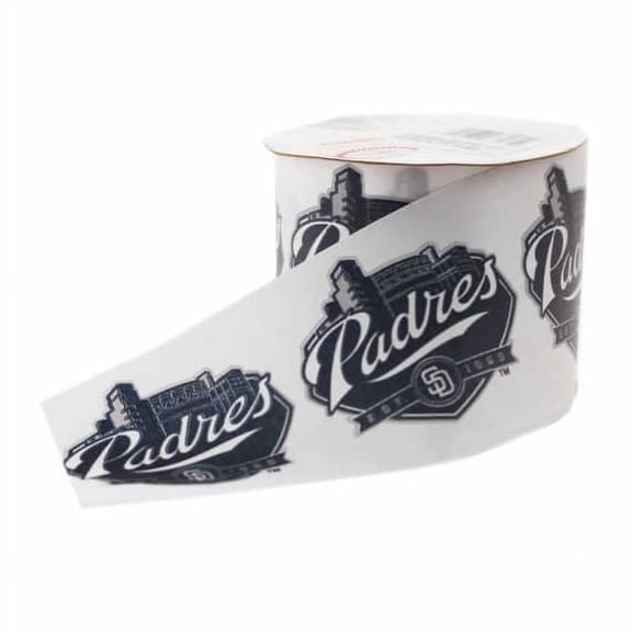 Padres Ribbon 2-1/2-Inch Width, 9 Foot Spool