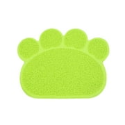 Washable Cat Litter Mat for Indoor Use Pet Litter Control Rug with Design
