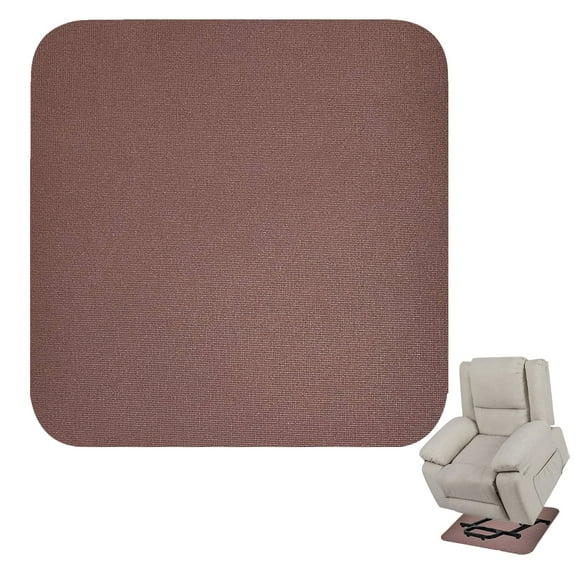 Pads to Keep Furniture from Sliding, Recliner Pads for Hardwood Floors Square Nonskid Under Recliner Mat for Protecting Floor Under Chair Floor Protector Anti Slip Furniture Pads Fits Swivel Chairs