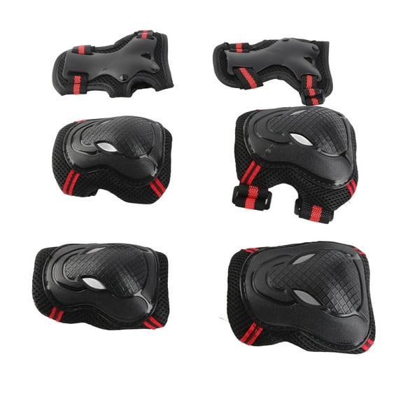 Pads Knee Pads Set 6 Protector Kit Knee Pads Elbow Pads Wrist Guards Protective Equipment Set Safety Protection Pads For Skateboard Cycle Riding
