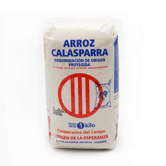Paella Calasparra Rice Arroz 1 kilo (35.2 oz) Imported from Spain