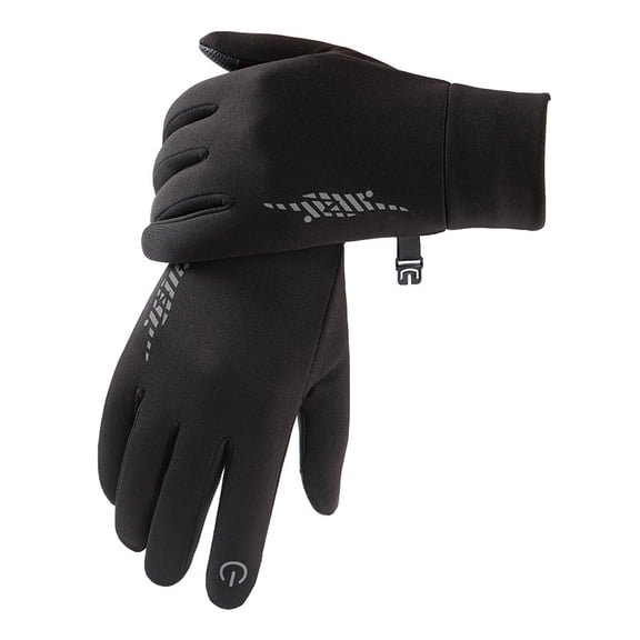 Paemity Cycling Gloves, Winter Gloves for Men Women Cold Weather Thermal Touch Screen Ski Snow Glove Liners, Non-Slip Palm & Warm Fleece Lined, for Running Cycling Driving Hiking Walking Sports