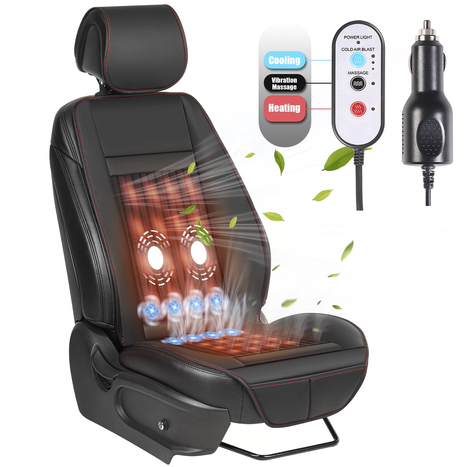 Paffenery Luxury Heated and Cooling Car Seat Cover