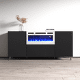 thumbnail image 1 of Pafos WH-EF Electric Fireplace 71" Sideboard, 1 of 6