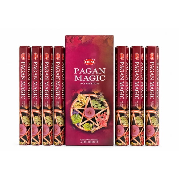Hem Pagan Magic Incense Sticks - 120 Stick Bulk Box (6 Inner Tubes of 20)