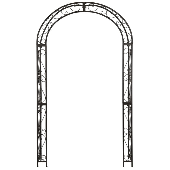 Pagan Outdoor Traditional Geometric Trellis Arch