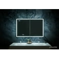 thumbnail image 1 of Pagani 36 in. x 32 in. LED Mirror Cabinet with Defogger Magnifier and USB Outlet, 1 of 9