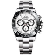 Pagani Design Daytona Homage Men's Watch Panda Analog Quartz Japan Movement Chronograph Luxury Wrist Watch Business Waterproof Silicone Strap Sports Pagani Watc