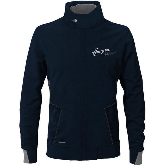 Pagani Huayra Roadster Men's Full Zip Sweatshirt -Dark Blue