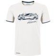 thumbnail image 1 of Pagani Huayra Roadster Men's T-Shirt Print  -White, 1 of 2