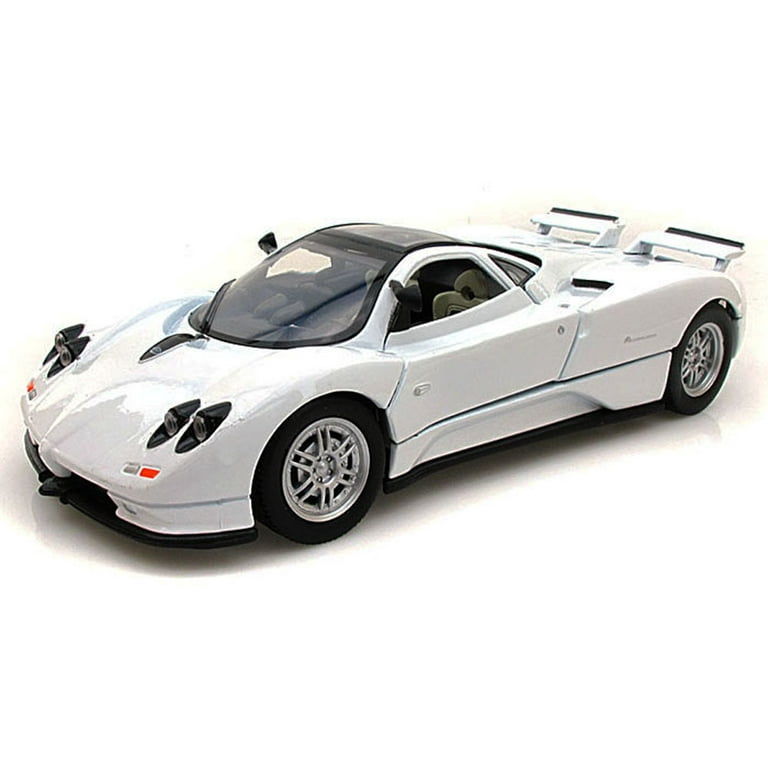 Pagani Zonda C12 1/24 ダイキャストモデルMOTOR MAX Pagani Zonda C12 White 1/24 Diecast Car Model by Motormax