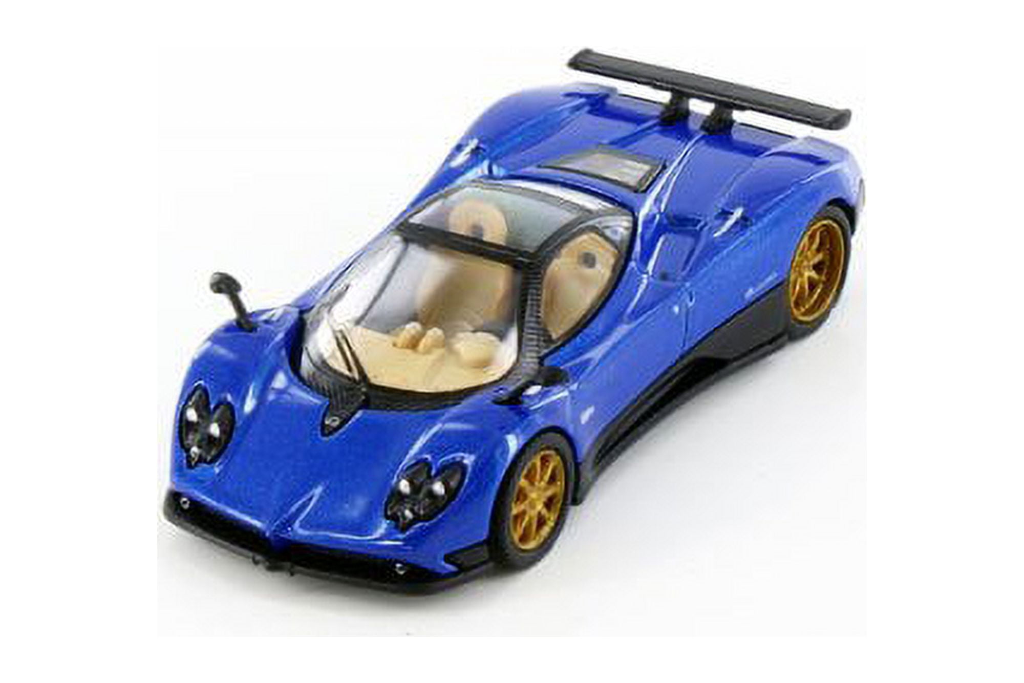 Pagani Zonda F, Argentina Blue - Kinsmart H01 - 1/64 Scale Diecast Model Car