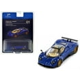 thumbnail image 1 of Pagani Zonda F Argentina Blue Metallic "Hypercar League Collection" 1/64 Diecast Model Car by PosterCars, 1 of 3