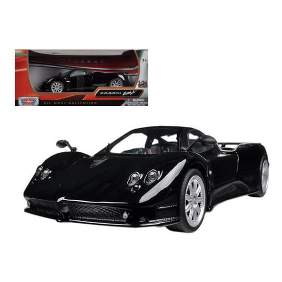 Pagani Zonda F Black 1/24 Diecast Car Model by Motormax