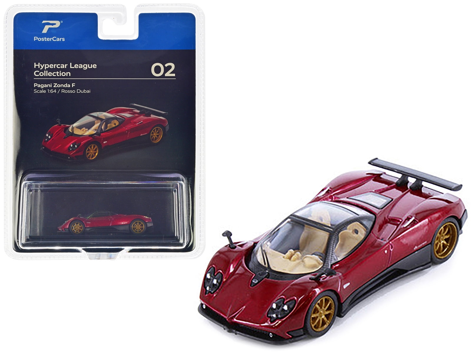 Pagani Zonda F Rosso Dubai Red Metallic 