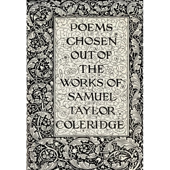 Page Decoration From The Kelmscott Press Coleridge Designed By William Morris 1834 To 1896 English Artist And Writer Canvas Art - Ken Welsh Design Pics (12 x 17)