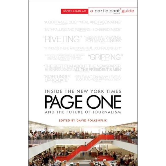 Page One : Inside The New York Times and the Future of Journalism (Paperback)