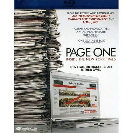 Page One: Inside the New York Times [Blu-ray] [2010]