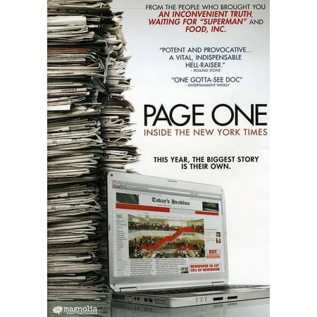 Page One: Inside the New York Times [DVD] [2010]