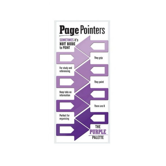 Page Pointers Page Markers Purple (Other)