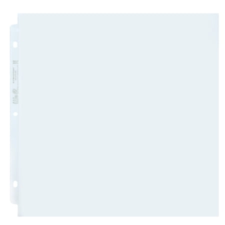 Page Protector 12X12 10Pk Post Bound 4X6 Style 6 Inserts
