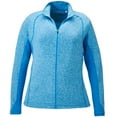 thumbnail image 1 of Page & Tuttle  Womens Heather Colorblock Layering Jacket Casual Athletic Outerwear Athletic  Jacket, 1 of 2