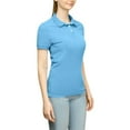 thumbnail image 1 of Page & Tuttle  Womens Solid Jersey Short Sleeve  ShirtGolf  Casual, 1 of 7