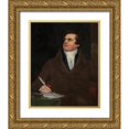 thumbnail image 1 of Page, William 12x14 Gold Ornate Wood Framed with Double Matting Museum Art Print Titled - Colonel William Leete Stone, 1 of 4