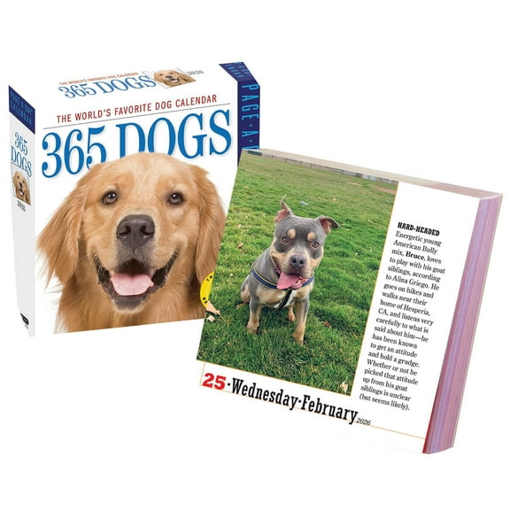 Page a Day Dog or Cat Calendar