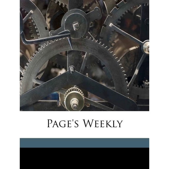 Page's Weekly Volume 5, No. 4
