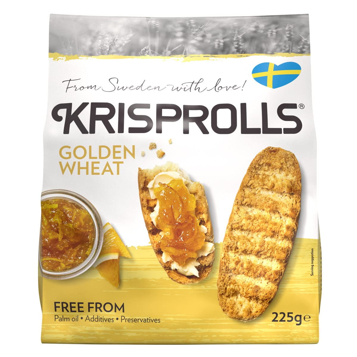 Pagen Golden Krisprolls - 225g - 5 pack