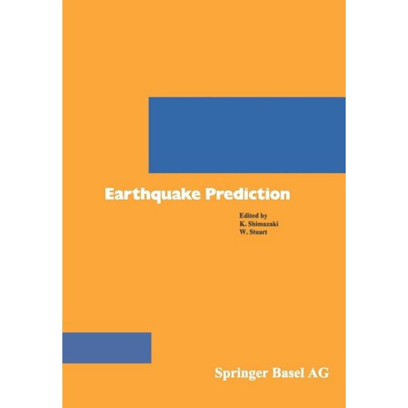 Pageoph Topical Volumes Earthquake Prediction, (Paperback)