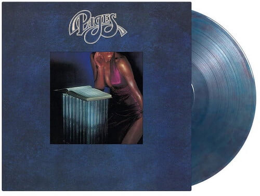 Pages Limited Edition Blue Marble Vinyl Record
