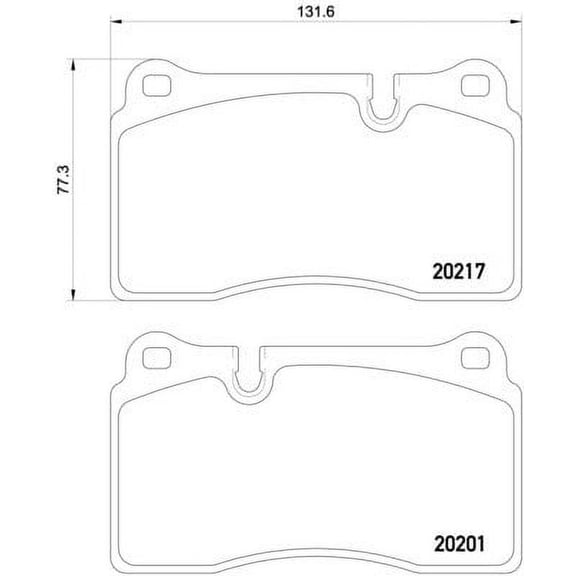 Pagid 355015891 Disc Brake Pad