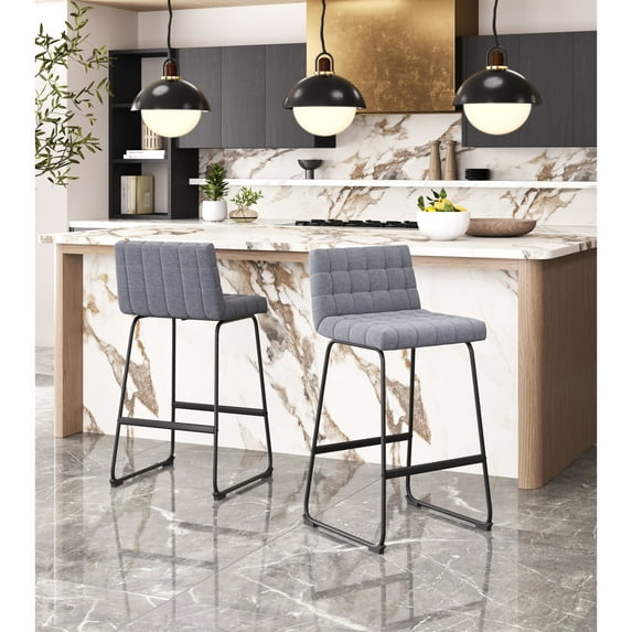 Pago Collection Barstool Gray