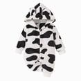 thumbnail image 1 of Paguaki Baby Boy Clothes Cute Cartoon Prints Long Sleeved Hooded Jumpsuit Long Sleeve Baby Pajamas with Zipper Cotton Sleepers 0 6 9 12 18 Months, 1 of 5