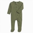 thumbnail image 1 of Paguaki Baby Girl Clothes 12 Months,Baby with Mitten Unisex Snap Up Romper Jumpsuit, 1 of 5