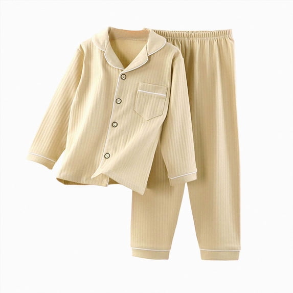 Paguaki Big Boys Pajamas Set Kids Lightweight Pajama Set Spring Fall