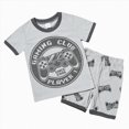 thumbnail image 1 of Paguaki Boys Short Set Pajamas Boys Cotton Toddler Train Dinosaur Sleepwear Summer Clothes Size 2-7T, 1 of 6