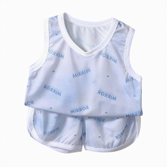 Paguaki Girls Toddler Baby Summer Clothes 3 6 12 18 Months 2T 3T 4T 5T Girls Sleeveless Shorts Pjs Sleepwear Set
